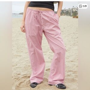 Brandy Melville Anastasia Pink Gingham Pants